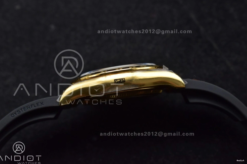 QF SH4131 White Daytona 1:1 (Weighted) Best on Edition Oysterflex 126518 V6 Dial Strap 0313